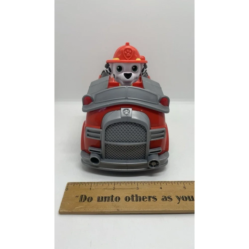 PAW PATROL MARHSALL WITH FIRE TRUCK TOY‎